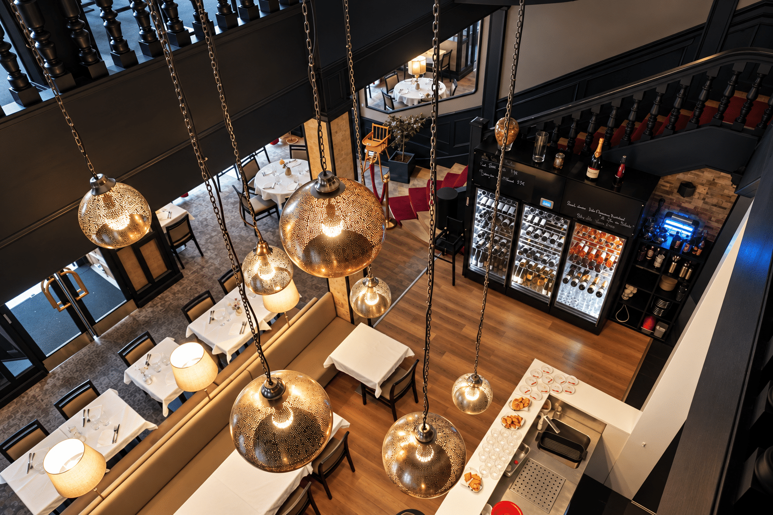 Le Buré à Tours — cuisine, salle et ambiance de la brasserie, photographie 11