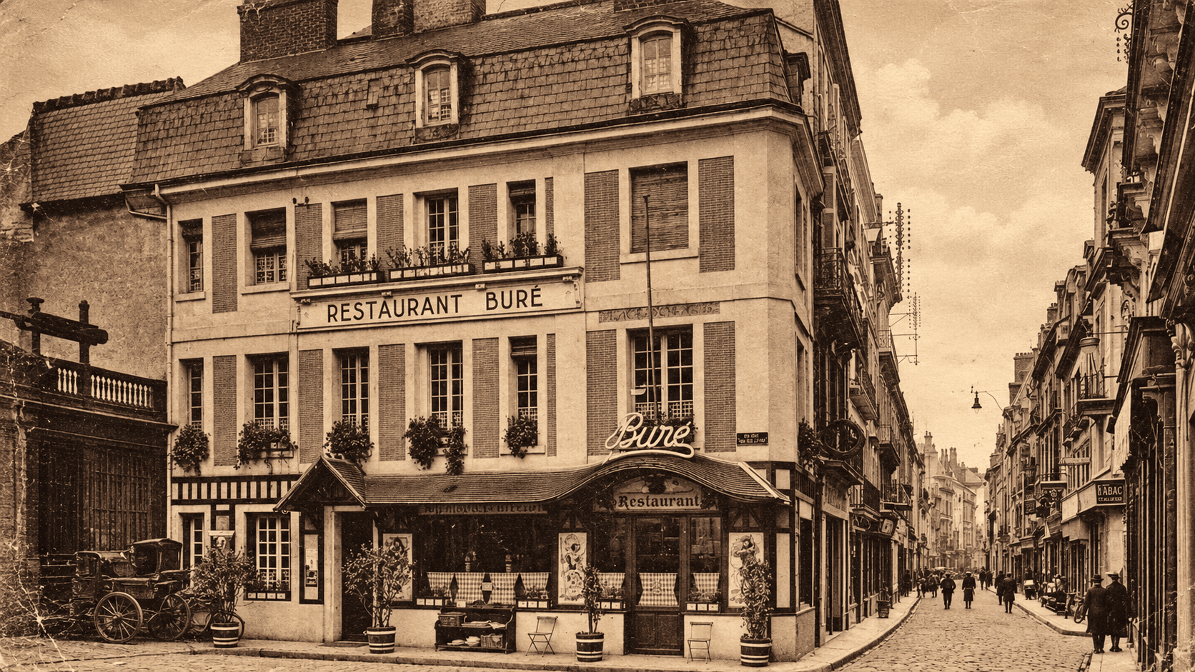 Le Buré, brasserie historique à Tours
